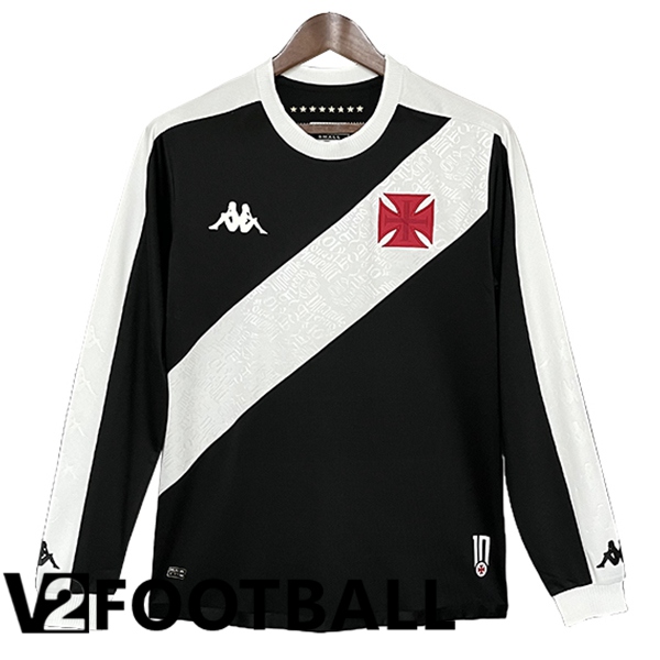 CR Vasco Da Gama Home Soccer Shirt Long sleeve 2024/2025