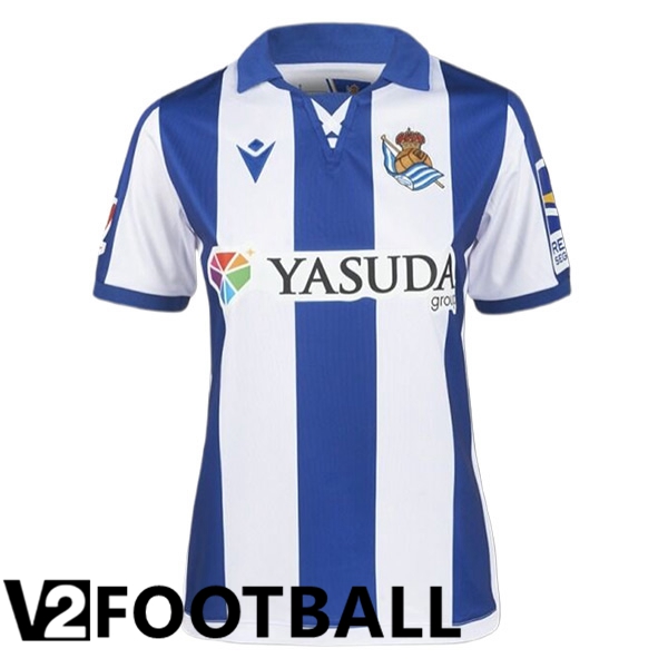 Real Sociedad Women Home New Soccer Shirt 2024/2025