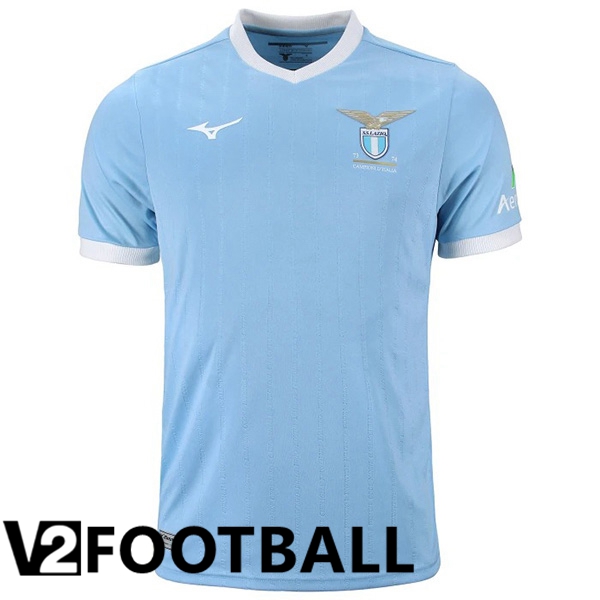 SS Lazio Soccer Shirt 50th Anniversary Champion Edition Blue 1973/1974