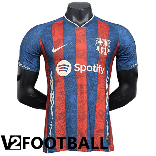 FC Barcelona Soccer Shirt Special Edition Red/Blue 2024/2025