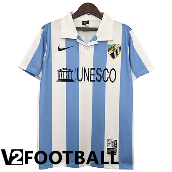 Malaga Retro Home Soccer Shirt 2012/2013