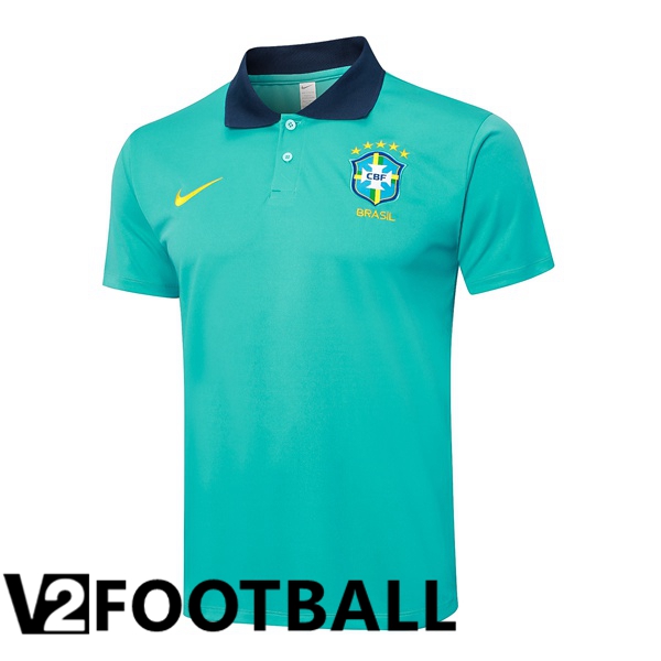 Brazil Soccer Polo Green 2024/2025
