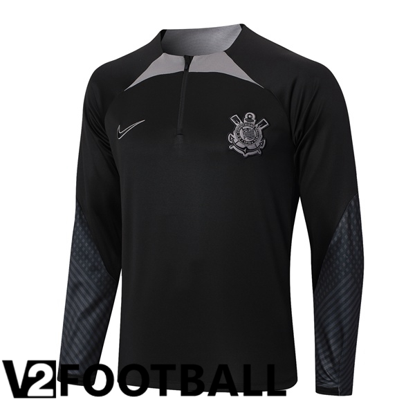 Corinthians Training Sweatshirt Black 2024/2025