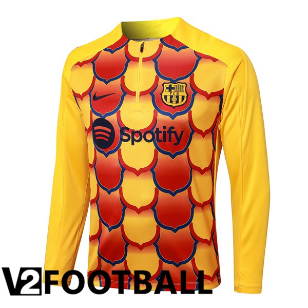 FC Barcelona Training Sweatshirt Yellow 2024/2025