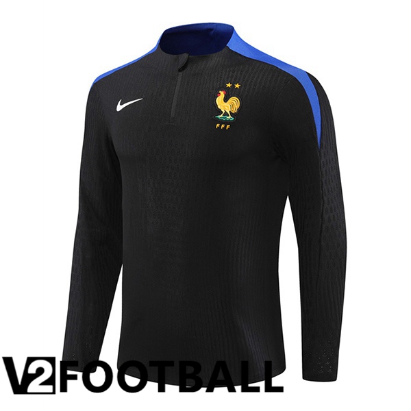France Training Sweatshirt Black 2024/2025