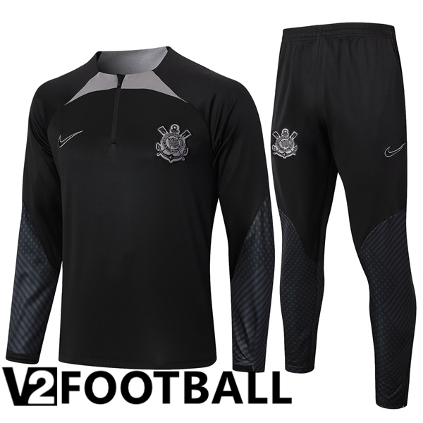 Corinthians kit Training Tracksuit Black 2024/2025