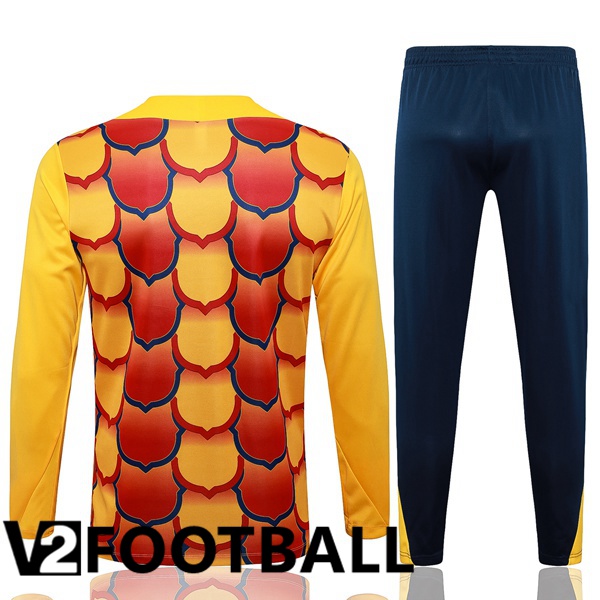 FC Barcelona kit Training Tracksuit Yellow 2024/2025