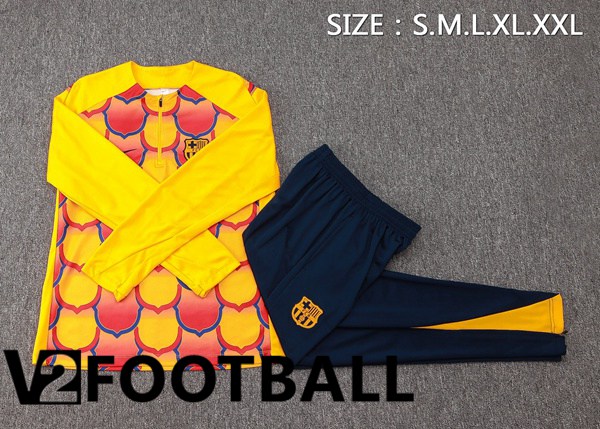 FC Barcelona kit Training Tracksuit Yellow 2024/2025