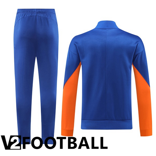 Netherlands kit Training Jacket Suit Blue 2024/2025