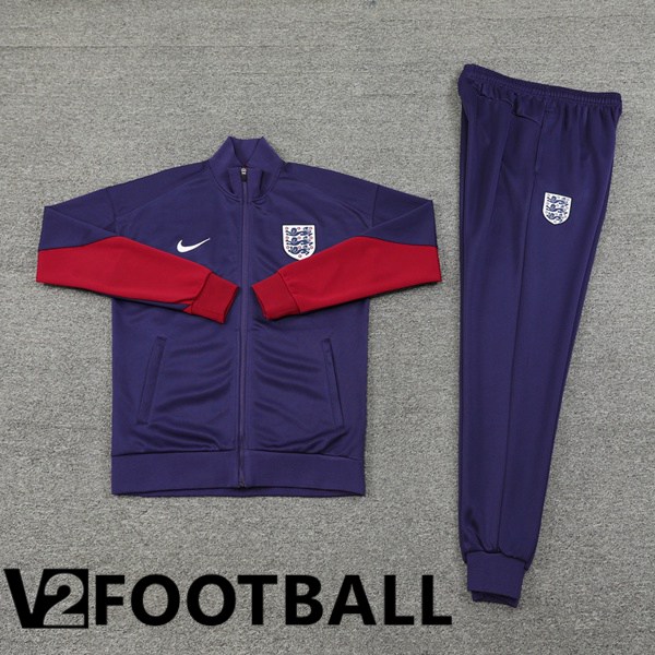 England kit Training Jacket Suit Purple 2024/2025