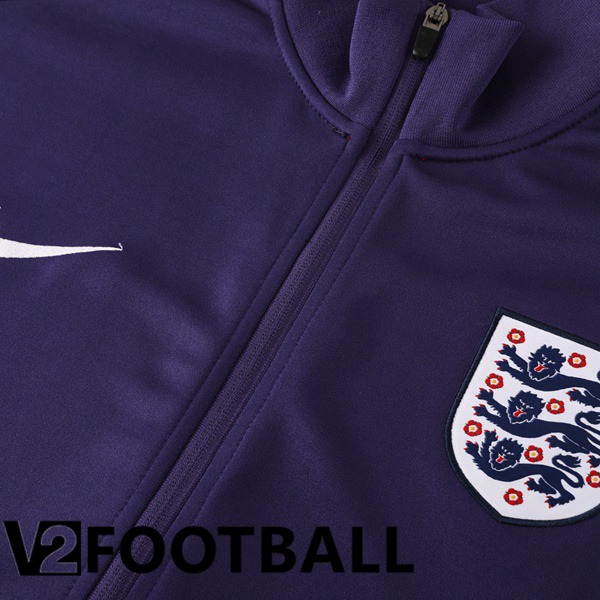 England kit Training Jacket Suit Purple 2024/2025