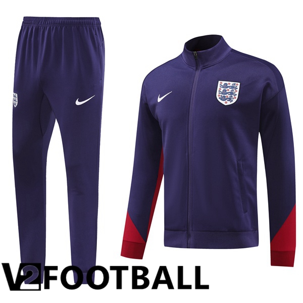 England kit Training Jacket Suit Purple 2024/2025