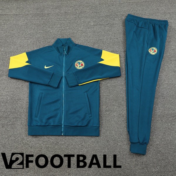 Club America kit Training Jacket Suit Blue 2024/2025