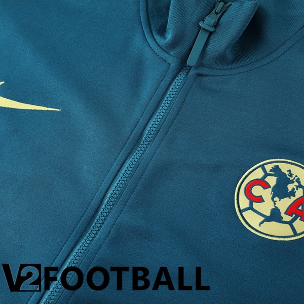 Club America kit Training Jacket Suit Blue 2024/2025