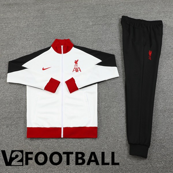 FC Liverpool kit Training Jacket Suit White 2024/2025