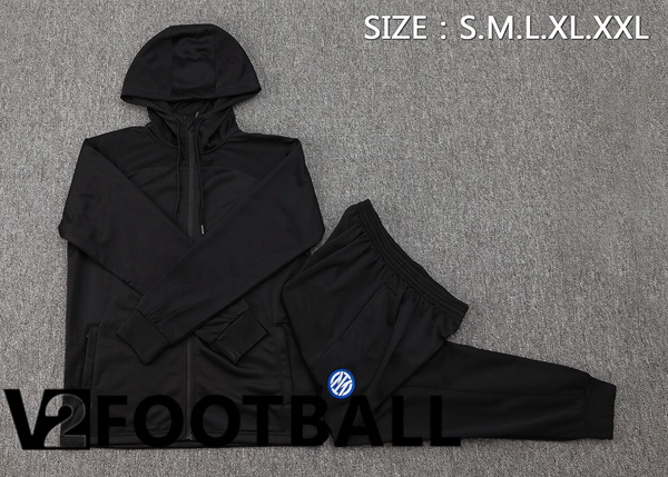 Inter Milan Training Tracksuit - Windbreaker Black 2024/2025