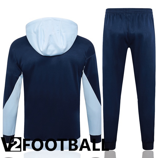 France Training Tracksuit - Windbreaker Blue 2024/2025