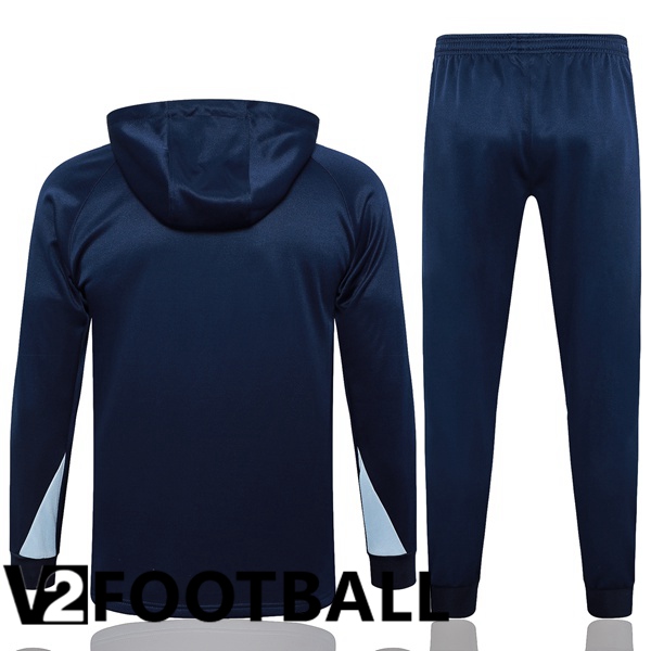 France Training Tracksuit Sweatshirt HoodieBlue Royal 2024/2025