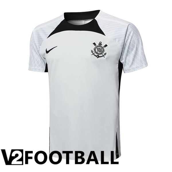 Corinthians Training T Shirt Grey 2024/2025