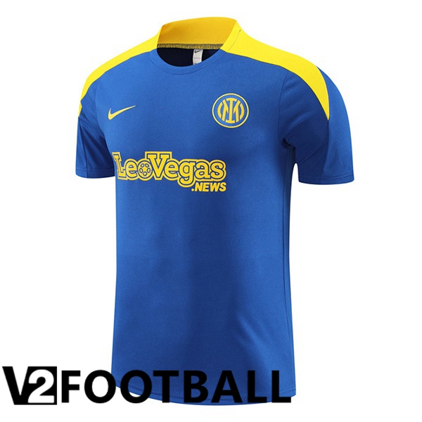 Inter Milan Training T Shirt Blue 2024/2025