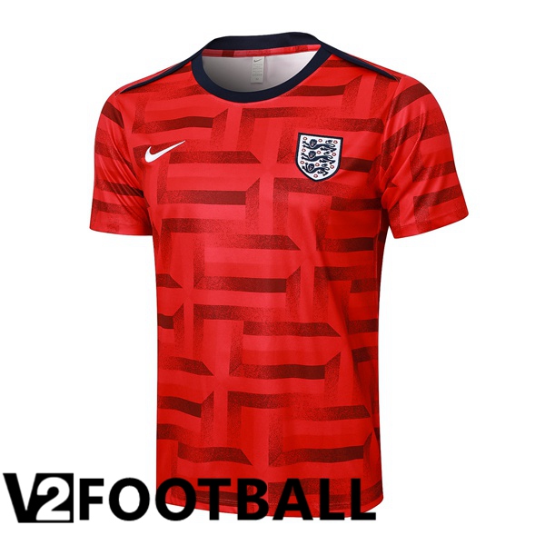 England Training T Shirt Red 2024/2025
