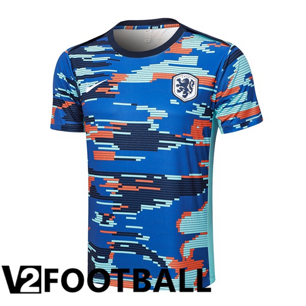 Netherlands Training T Shirt Blue 2024/2025