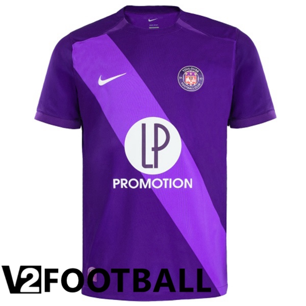 Toulouse Home Soccer Shirt Purple 2024/2025