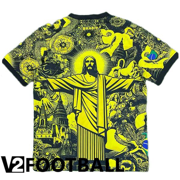 Brazil Soccer Shirt Special Edition Yellow 2024/2025