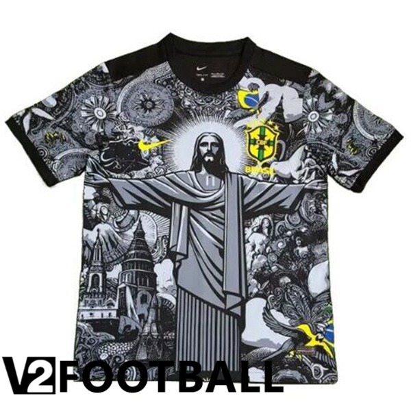 Brazil Soccer Shirt Special Edition Black 2024/2025