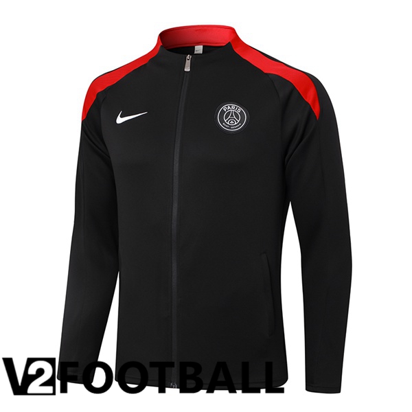 Paris PSG Training Jacket Black 2024/2025