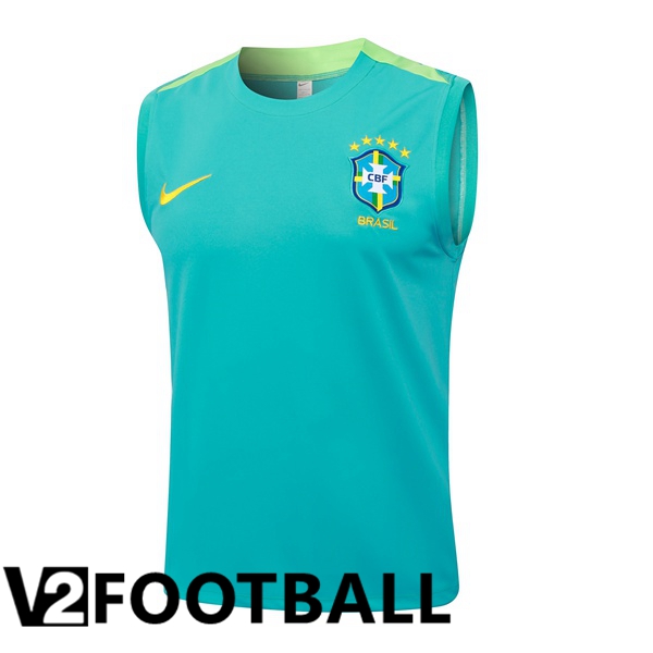 Brazil Soccer Vest Green 2024/2025