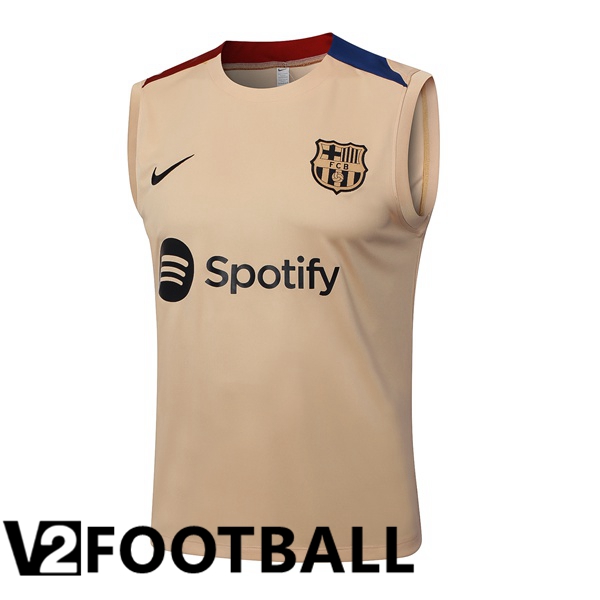 FC Barcelona Soccer Vest Yellow 2024/2025