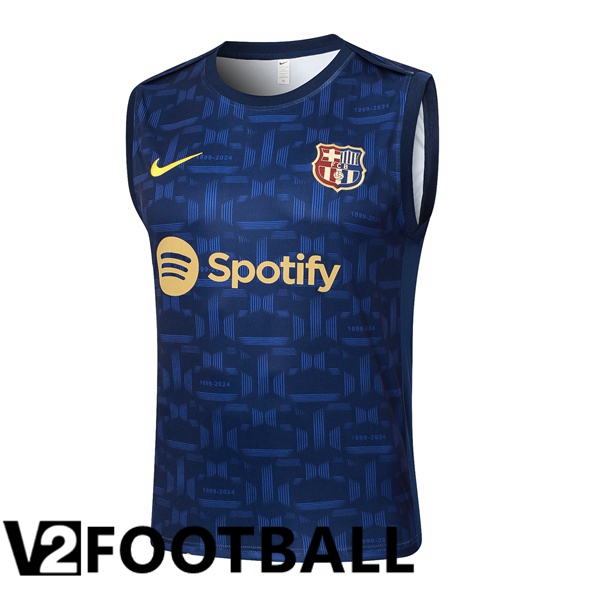 FC Barcelona Soccer Vest Blue Royal 2024/2025