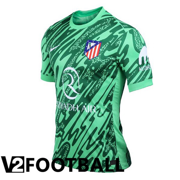 Atletico Madrid Goalkeeper Soccer Shirt Green 2024/2025
