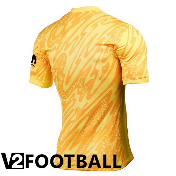 Atletico Madrid Goalkeeper Soccer Shirt Yellow 2024/2025