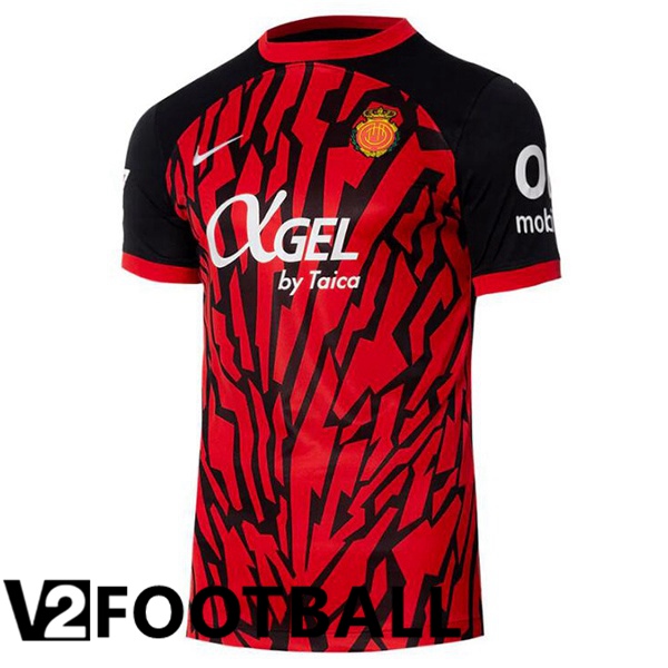 RCD Mallorca Home Soccer Shirt Red 2024/2025