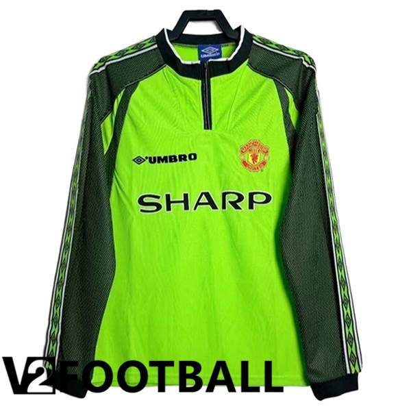 Manchester United Retro Goalkeeper Soccer Shirt Long sleeve 1998/1999