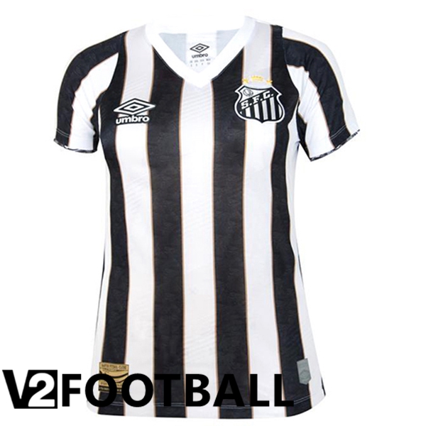 Santos FC Women Away Soccer Shirt 2024/2025