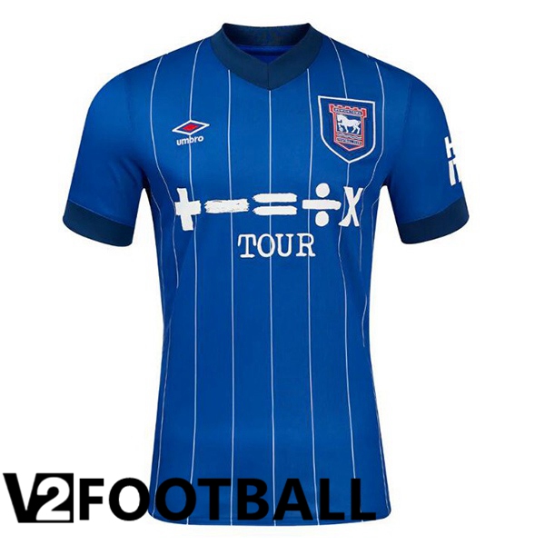 Ipswich Town Home Soccer Shirt Blue 2024/2025