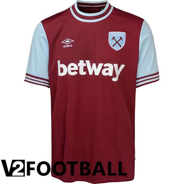 West Ham Home Soccer Shirt 2024/2025