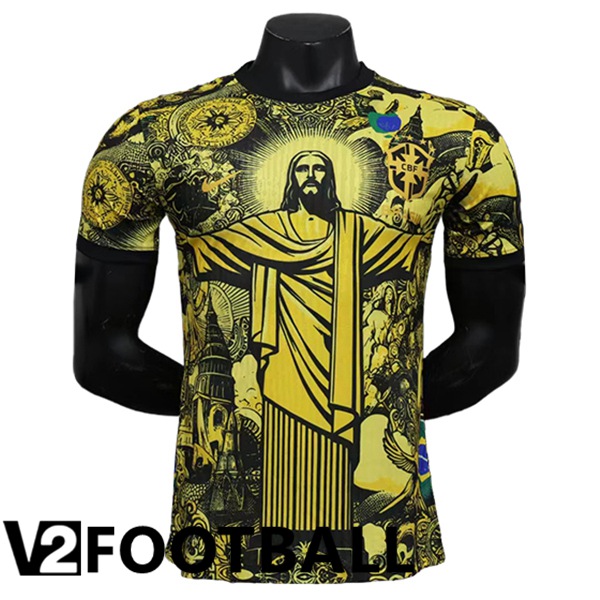 Brazil Soccer Shirt Special Edition Yellow 2024/2025