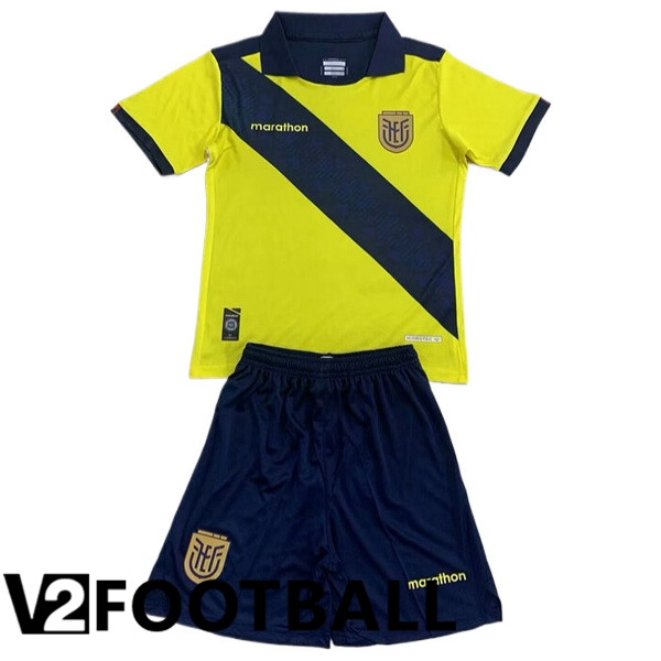 Ecuador Kids Home Soccer Shirt 2024/2025