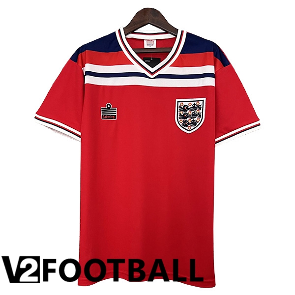 England Retro Away Soccer Shirt 1982