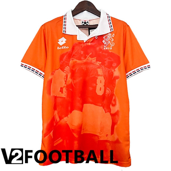 Netherlands Home Soccer Shirt 1996