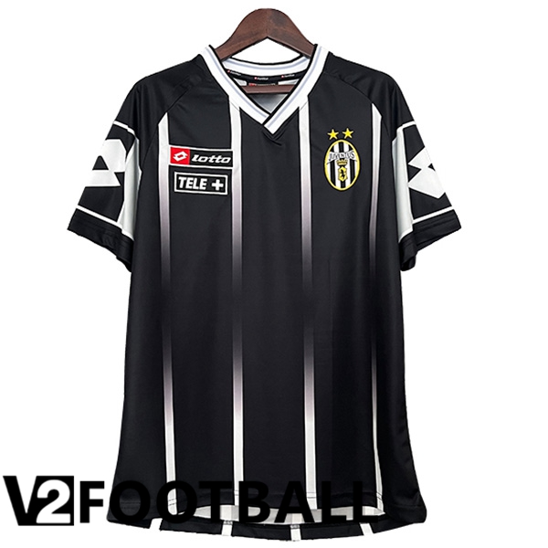 Juventus Retro Soccer Shirt Black 2000/2001