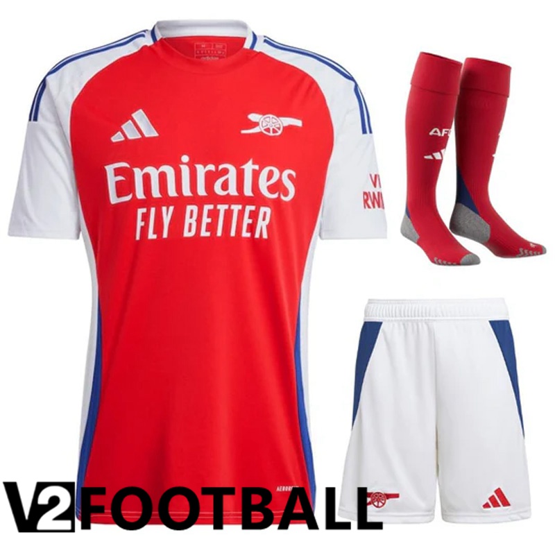 Arsenal Away kit Soccer Shirt (Shorts + Socks) 2024/2025