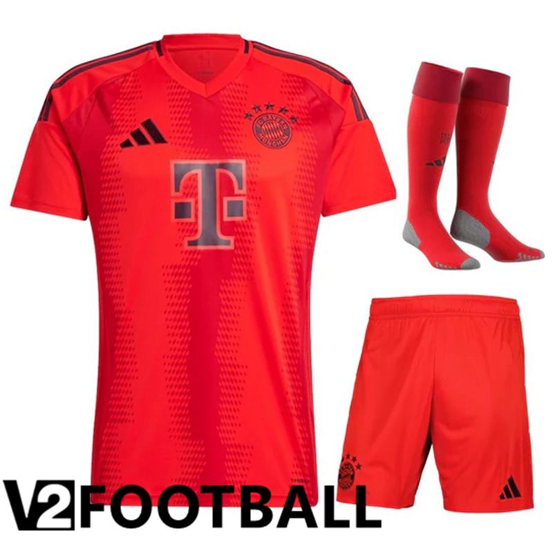 Bayern Munich Away kit Soccer Shirt (Shorts + Socks) 2024/2025