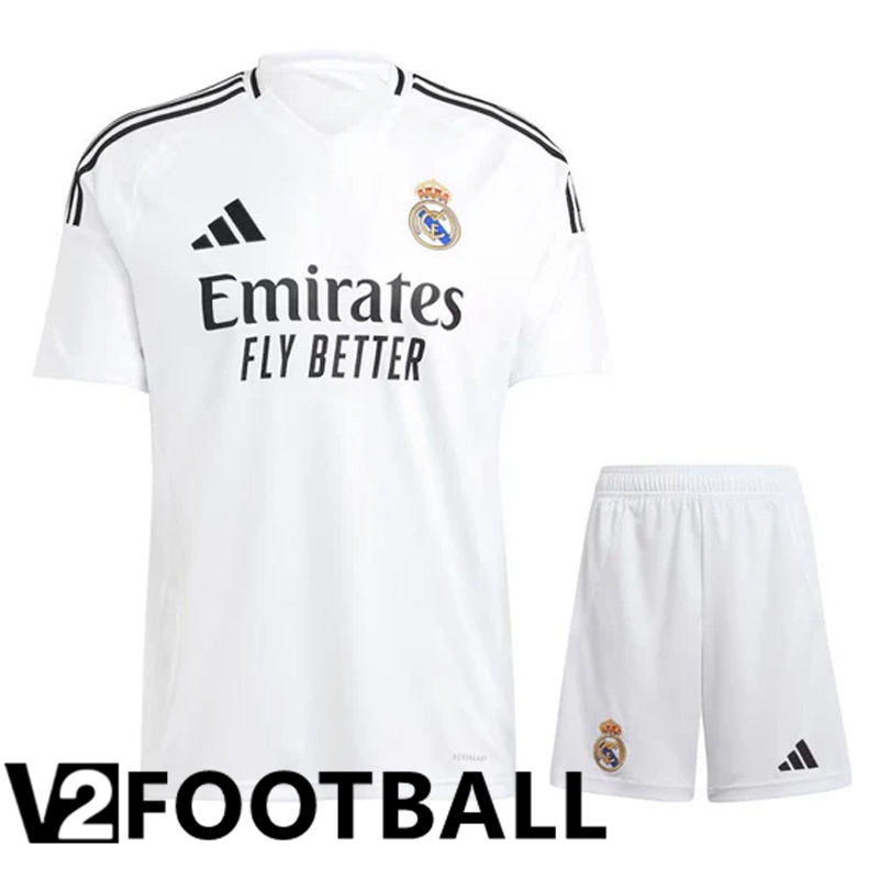 Real Madrid Home kit Soccer Shirt + Shorts 2024/2025