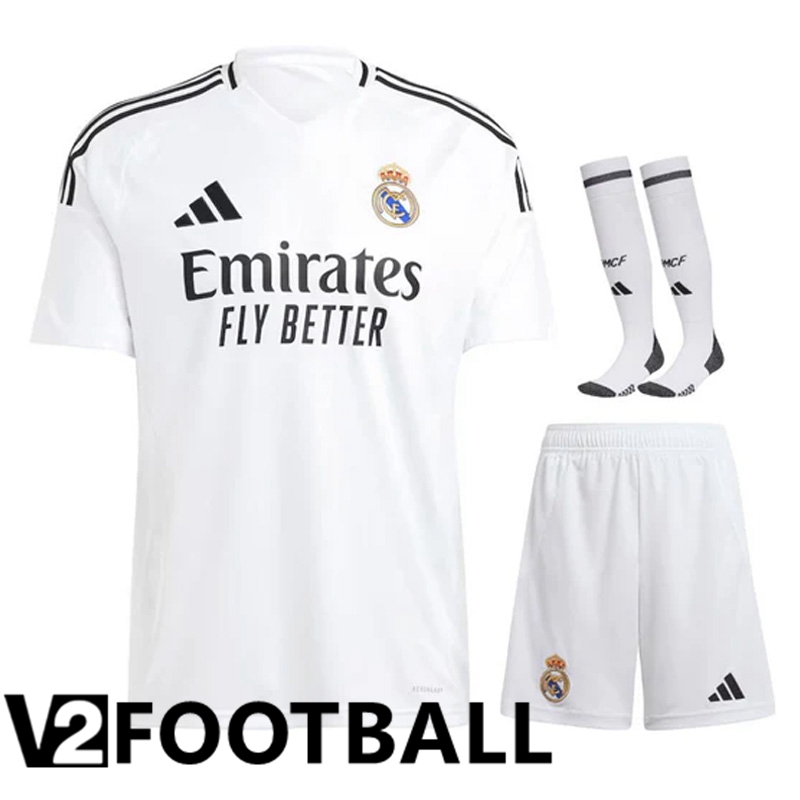 Real Madrid Away kit Soccer Shirt (Shorts + Socks) 2024/2025