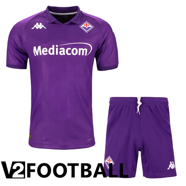 ACF Fiorentina Home kit Soccer Shirt + Shorts 2024/2025